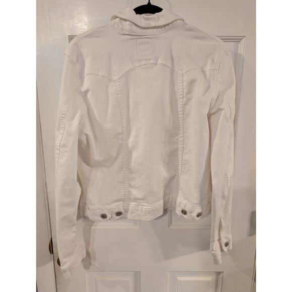 JAG | White Denim Jacket  | Size Large - Picture 2 of 6